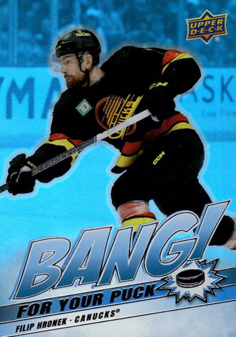 2024 UPPER DECK SERIES TWO - BANG! FOR YOUR PUCK - SINGLES - #BP1-BP23 - YOU PICK FROM LIST