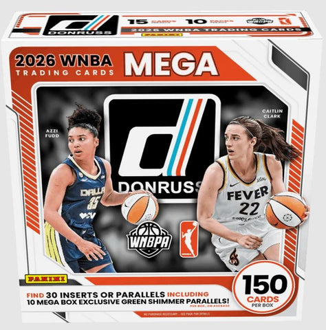 2026 PANINI WNBA DONRUSS BASKETBALL MEGA BOX