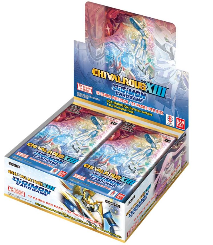 DIGIMON TCG CHIVALROUS XIII BOOSTER BOX (EX-13)