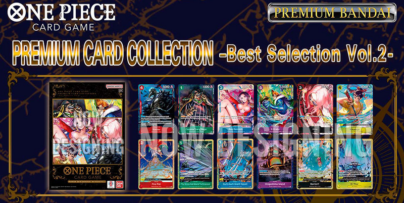 ONE PIECE CARD GAME - PREMIUM CARD COLLECTION - BEST COLLECTION VOLUME 2