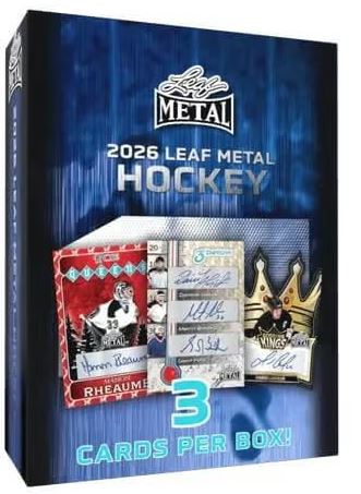 2026 LEAF METAL HOCKEY HOBBY BOX