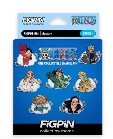 FIGPIN ONE PIECE SERIES 4 MYSTERY ENAMEL PIN PACK