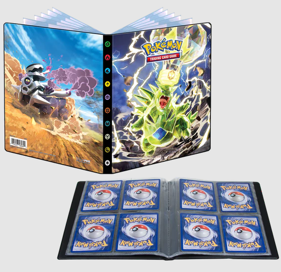 ULTRA PRO POKEMON OBSIDIAN FLAMES 4 POCKET BINDER