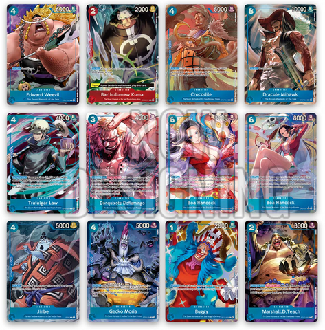 ONE PIECE TCG SEVEN WARLORDS OF THE SEA BINDER SET