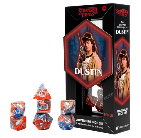 SIRIUS DICE: STRANGER THINGS ADVENTURE DICE SET