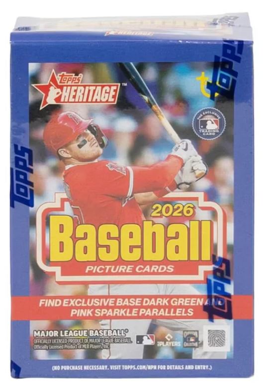 2026 TOPPS HERITAGE BASEBALL BLASTER BOX