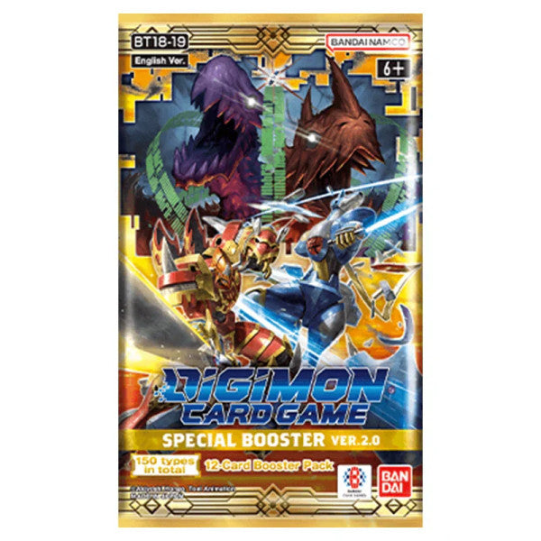 DIGIMON CARD GAME SPECIAL BOOSTER VERSION 2.0 BOOSTER PACK