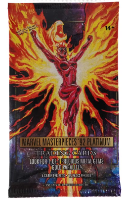 2024 UPPER DECK MARVEL MASTERPIECES '92 PLATINUM HOBBY PACK