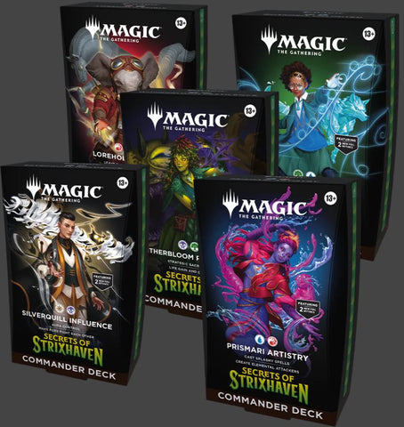 MTG SECRETS OF STRIXHAVEN COMMANDER DECK