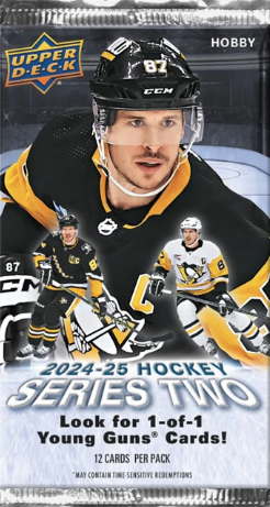 2024 UPPER DECK SERIES TWO HOCKEY HOBBY PACK