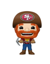 SAN FRANCISCO 49ERS SOURDOUGH SAM MASCOT POP