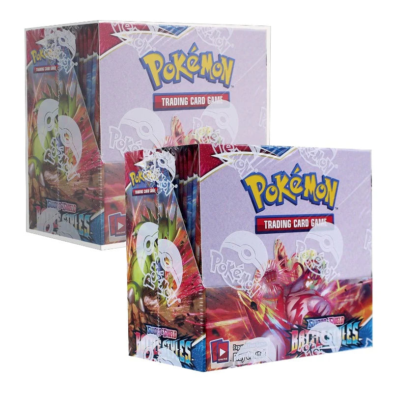 EVORETRO CLEAR POKEMON BOOSTER PROTECTOR - 5 PACK