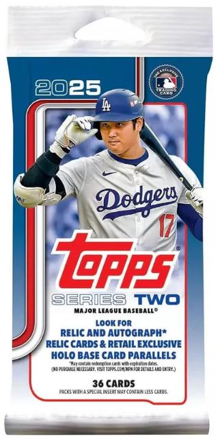 2025 TOPPS SERIES TWO BASEBALL FAT PACK