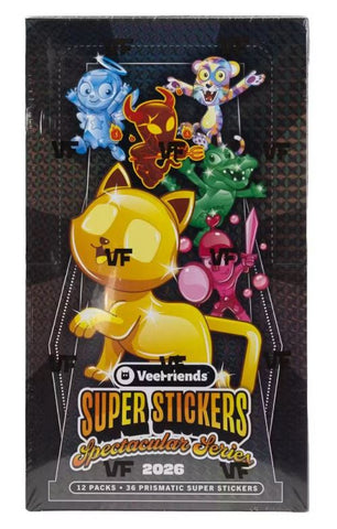 2026 VEE FRIENDS SUPER STICKERS SPECTACULAR SERIES BOX