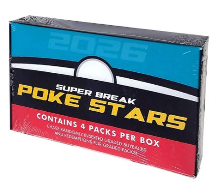2026 SUPER PRODUCTS POKE STARS BOX