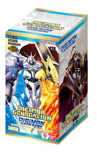 DIGIMON CARD GAME AD-01 DIGIMON GENERATION BOOSTER BOX