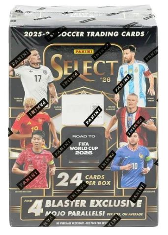 2025 PANINI SELECT WORLD CUP SOCCER BLASTER BOX