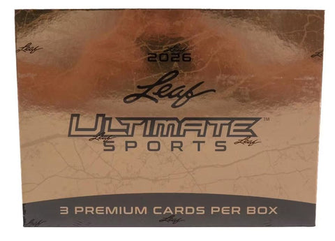 2026 LEAF ULTIMATE SPORTS HOBBY BOX