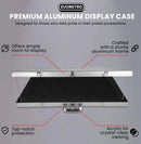 EVORETRO ALUMINUM CARD DISPLAY CASE - SMALL (24 × 20 × 3 in.) - SHIPPING NOT AVAILABLE