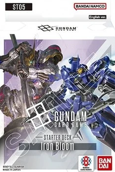 GUNDAM TCG STARTER DECK ST05 IRON BLOOM (1 PER CUSTOMER)