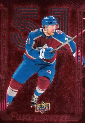 2024 UPPER DECK SERIES TWO - FLUORESCENCE - SINGLES - #F1-F50 - YOU PICK FROM LIST