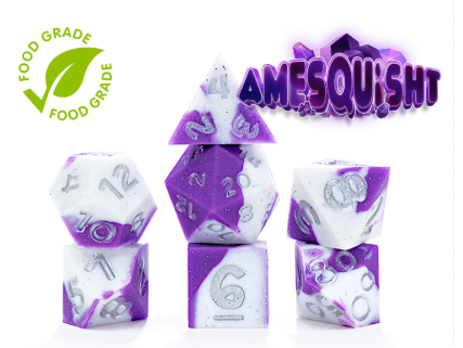 AMESQUISHT ANTI-STRESS SILICONE DICE SET