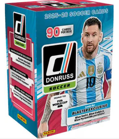 2025 PANINI DONRUSS ROAD TO FIFA WORLD CUP SOCCER BLASTER BOX