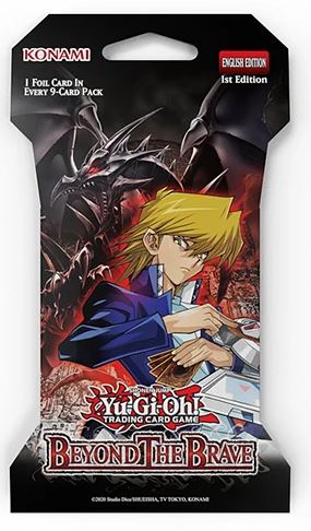 YU-GI-OH! BEYOND THE BRAVE SLEEVED BLISTER PACK