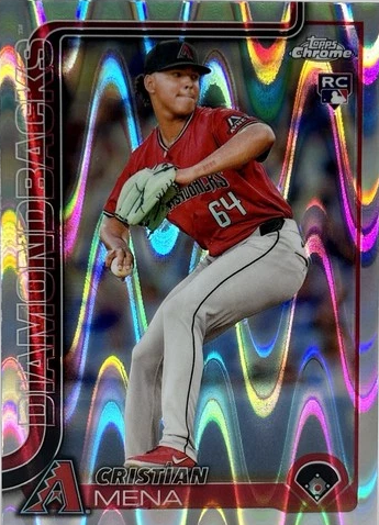 2025 TOPPS CHROME - RAYWAVE REFRACTOR - SINGLES - #1-300 - YOU PICK FROM LIST