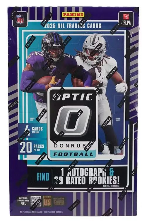 2025 PANINI DONRUSS OPTIC FOOTBALL HOBBY BOX