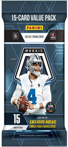2025 PANINI MOSAIC FOOTBALL FAT PACK