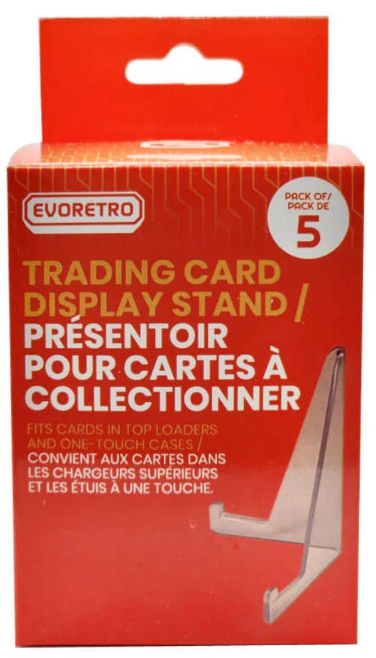 EVORETRO CARD DISPLAY STAND - 5 PACK