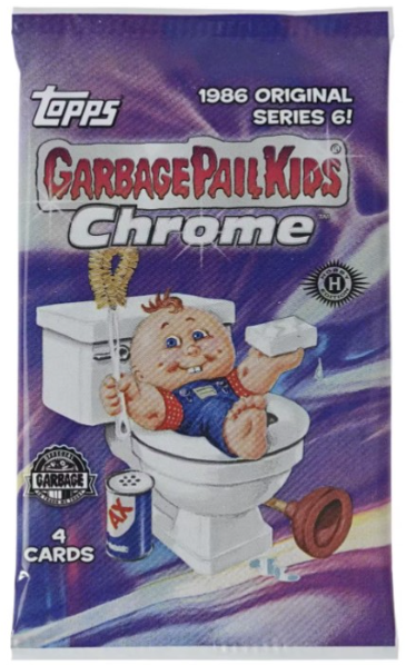 2023 TOPPS CHROME GARBAGE PAIL KIDS SERIES 6 HOBBY PACK