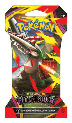POKEMON PITCH BLACK SLEEVED BLISTER PACK