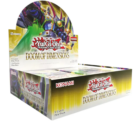 YU-GI-OH! DOOM OF DIMENSIONS BOOSTER BOX