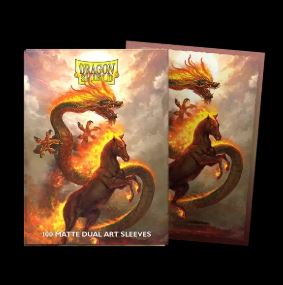 DRAGON SHIELD DUAL MATTE STANDARD SIZE ART SLEEVES 100 COUNT