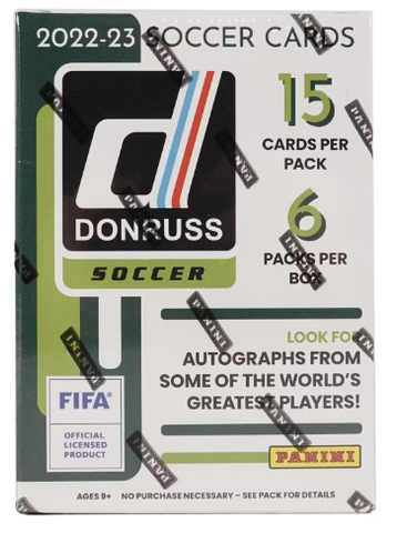 2022 PANINI DONRUSS FIFA SOCCER BLASTER BOX
