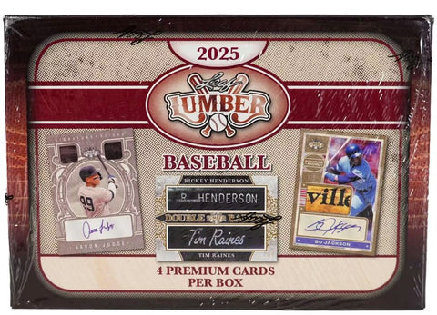 2025 LEAF LUMBER BASEBALL HOBBY BOX