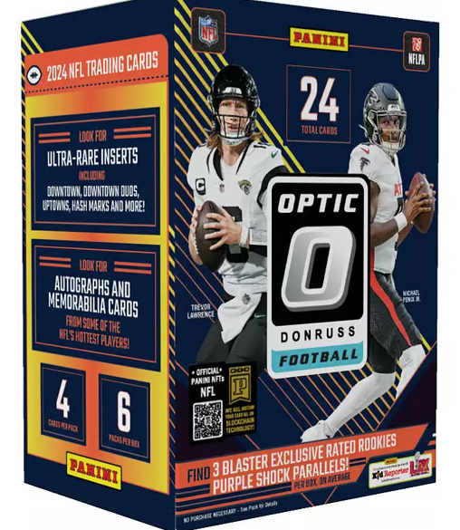 2024 PANINI DONRUSS OPTIC FOOTBALL HOBBY BLASTER BOX
