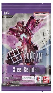 GUNDAM TCG STEEL REQUIEM BOOSTER PACK