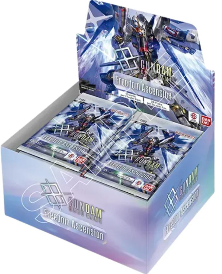 GUNDAM TCG FREEDOM ASCENSION BOOSTER BOX (1 PER PERSON)