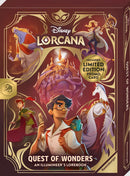 DISNEY LORCANA QUEST OF WONDERS AN ILLUMINEER'S LOREBOOK