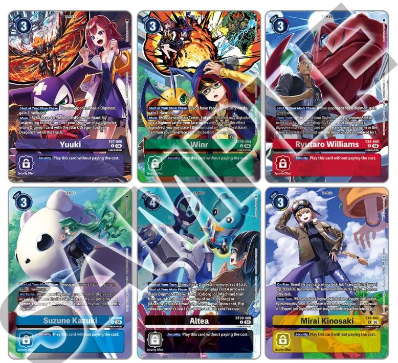 DIGIMON CARD GAME PB22 LIBERATOR DEBUGGERS SET