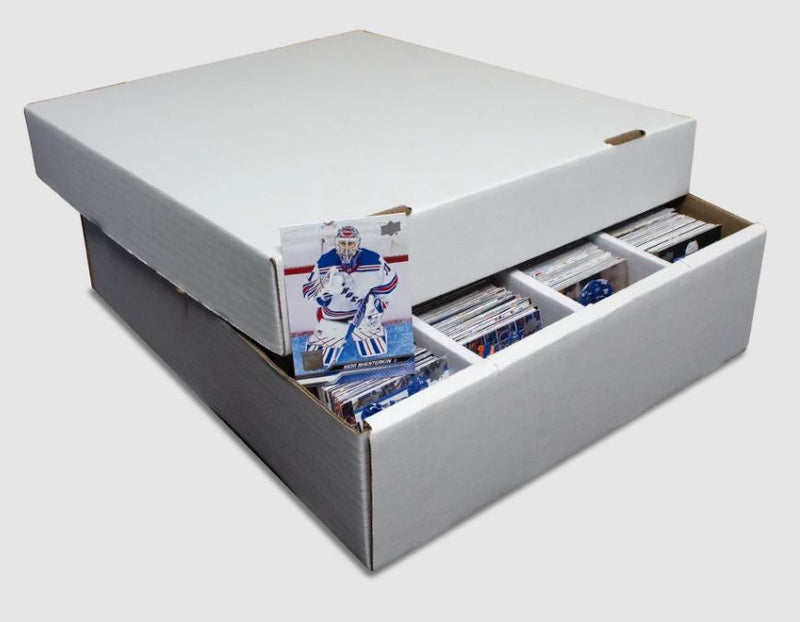 LEGENDARY VAULT 4 ROW CARDBOARD STORAGE BOX (NO SHIPPING AVAILABLE)