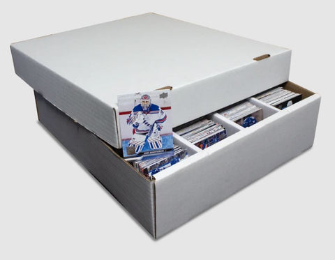 LEGENDARY VAULT 4 ROW CARDBOARD STORAGE BOX (NO SHIPPING AVAILABLE)