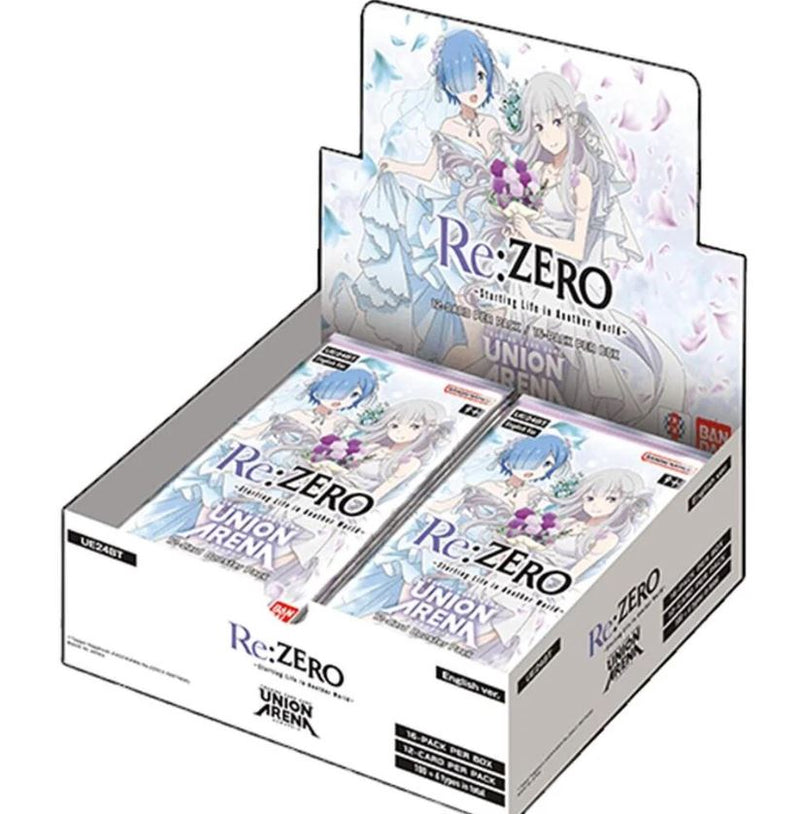UNION ARENA TCG RE:ZERO STARTING LIFE IN ANOTHER WORLD BOOSTER BOX