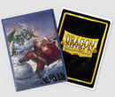 DRAGON SHIELD HOLIDAY STANDARD SIZE ART BRUSHED SLEEVES 100 COUNT