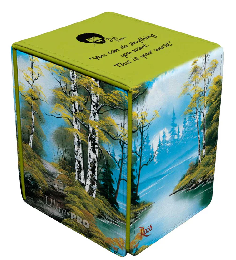ULTRA PRO BOB ROSS LAKESIDE PATH ALCOVE FLIP DECK BOX