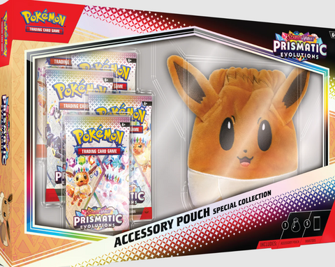 POKEMON PRISMATIC EVOLUTIONS ACCESSORY POUCH (1 PER CUSTOMER)