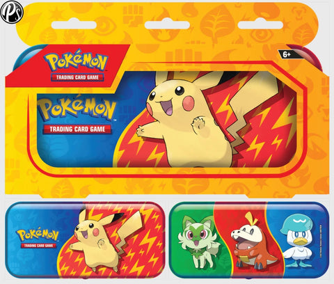 POKEMON 2023 BACK TO SCHOOL PENCIL CASE (2 PACKS INSIDE)